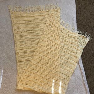 Handmade crocheted shawl